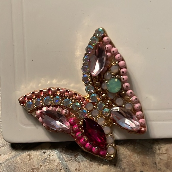 Nasty Gal Beaded Butterfly Studs - Picture 7 of 13